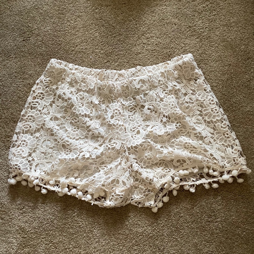Laced shorts